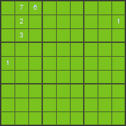 Sudoku Anleitung – eine mögliche Position